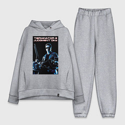 Женский костюм оверсайз Арнольд Шварценеггер, цвет: меланж