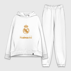 Женский костюм оверсайз Real Madrid Logo