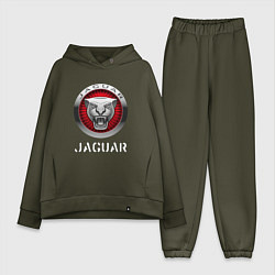 Женский костюм оверсайз JAGUAR Jaguar, цвет: хаки