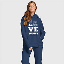 Женский костюм оверсайз Everton Love Classic, цвет: тёмно-синий — фото 2