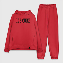 Женский костюм оверсайз Ice Cube - logo