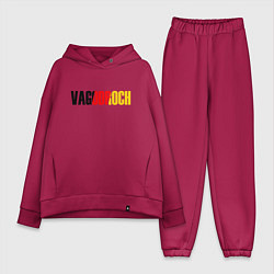 Женский костюм оверсайз VAGODROCH, цвет: маджента