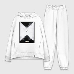 Женский костюм оверсайз Летящая Джесси, цвет: белый