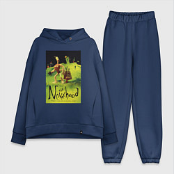 Женский костюм оверсайз Неверь в худо - постер