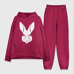 Женский костюм оверсайз White rabbit head