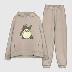 Женский костюм оверсайз Hello Totoro