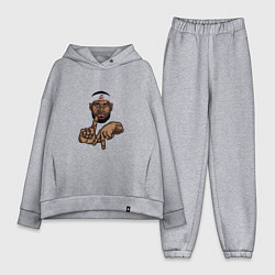 Женский костюм оверсайз Lakers Lebron