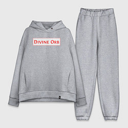 Женский костюм оверсайз Divine Orb дроп в Path of Exile, цвет: меланж