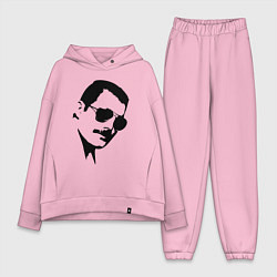 Женский костюм оверсайз Queen head, цвет: светло-розовый