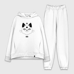 Женский костюм оверсайз Рисуй