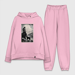 Женский костюм оверсайз Старший аркан таро дурак, цвет: светло-розовый