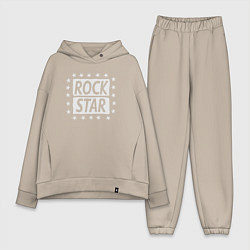 Женский костюм оверсайз Star rock