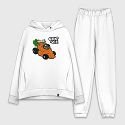 Женский костюм оверсайз Carrot mobile racing