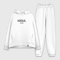 Женский костюм оверсайз Kreml, цвет: белый