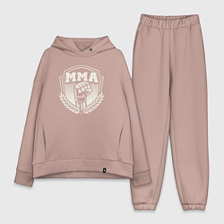 Женский костюм оверсайз Кулак MMA
