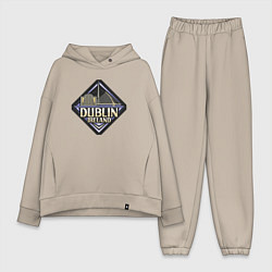 Женский костюм оверсайз Dublin Ireland