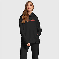 Женский костюм оверсайз Писятдва Санкт-Петербург, цвет: черный — фото 2