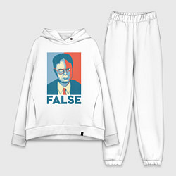 Женский костюм оверсайз Dwight false - офис