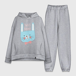 Женский костюм оверсайз Sweet bunny