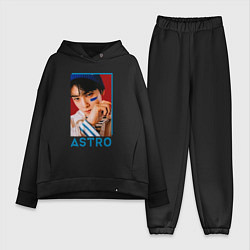 Женский костюм оверсайз Astro Ли Дон Мин, цвет: черный