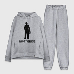 Женский костюм оверсайз Индиана джонс, цвет: меланж