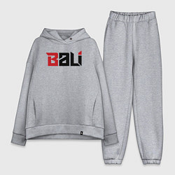 Женский костюм оверсайз Bali, цвет: меланж