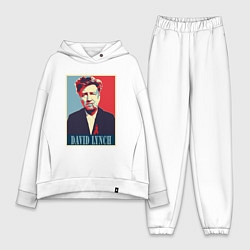 Женский костюм оверсайз David Lynch, цвет: белый