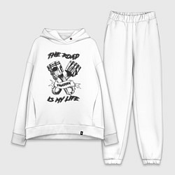 Женский костюм оверсайз Дорога это моя жизнь