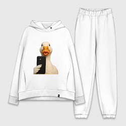 Женский костюм оверсайз Дакфейс