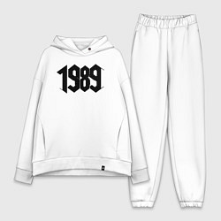 Женский костюм оверсайз 1989 год в стиле ретро