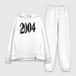 Женский костюм оверсайз 2004 штрихами