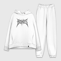 Женский костюм оверсайз Bones металлическое лого