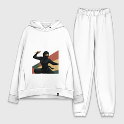 Женский костюм оверсайз Ниндзя девушка