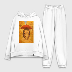 Женский костюм оверсайз Ёжик с зонтом