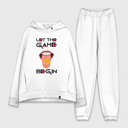 Женский костюм оверсайз Пусть начнётся игра