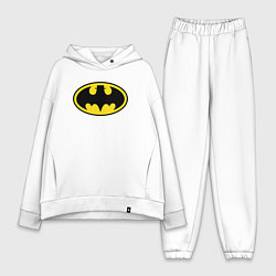 Женский костюм оверсайз Heisenberg Batman, цвет: белый