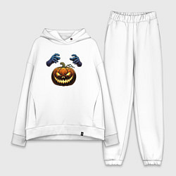 Женский костюм оверсайз Зловещая лампа Джека