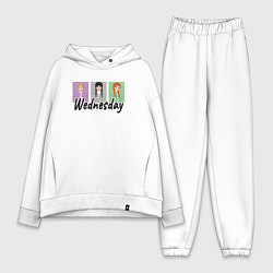 Женский костюм оверсайз Уэнсдей, Энид и Агнес