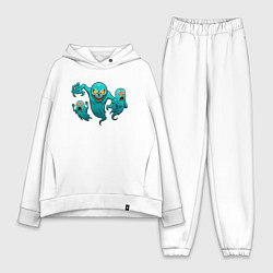 Женский костюм оверсайз Призрачное трио