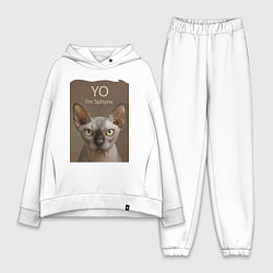 Женский костюм оверсайз Yo - Im Sphynx