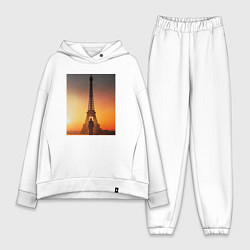 Женский костюм оверсайз Джон Уик в Париже, цвет: белый