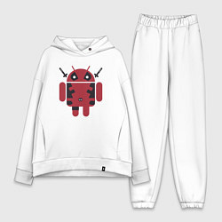 Женский костюм оверсайз Android Deadpool