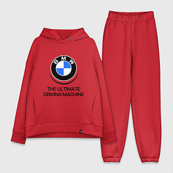 Женский костюм оверсайз BMW Driving Machine, цвет: красный