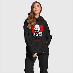 Женский костюм оверсайз KGB: So Good, цвет: черный — фото 2