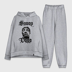 Женский костюм оверсайз Snoop Dogg Face