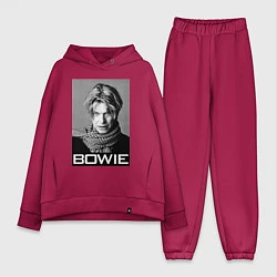 Женский костюм оверсайз Bowie Legend, цвет: маджента