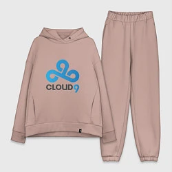 Женский костюм оверсайз Cloud9