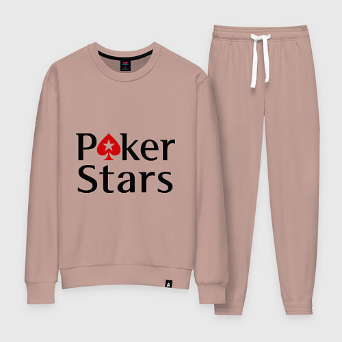 Женский костюм Poker Stars / Пыльно-розовый – фото 1