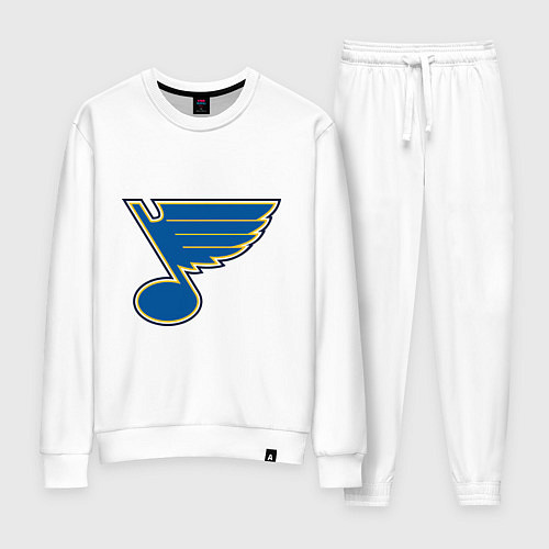 Женский костюм St Louis Blues / Белый – фото 1