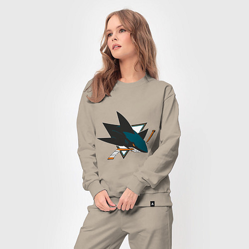 Женский костюм San Jose Sharks / Миндальный – фото 3